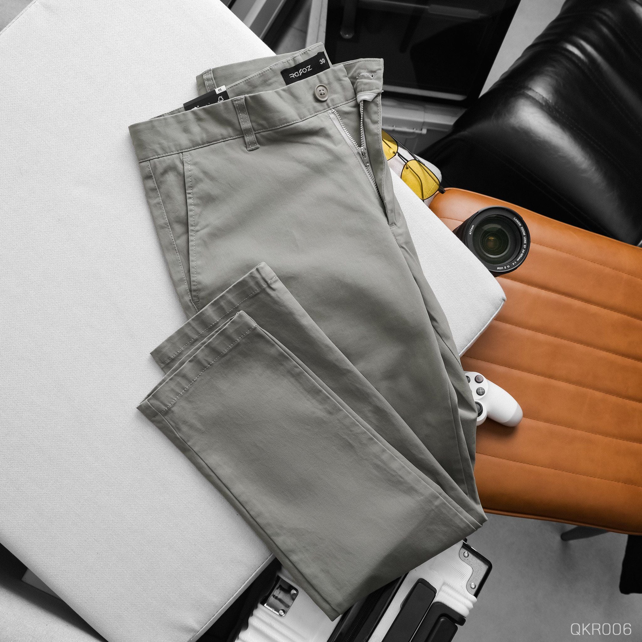  Quần kaki RAFOZ basic form Slimfit - 006 