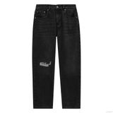  Quần jean relaxed RAFOZ grey ripped - 067 