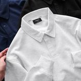  Áo Sweater cổ bẻ Basic - 010 