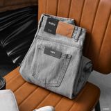  Quần jean relaxed Light grey - 081 