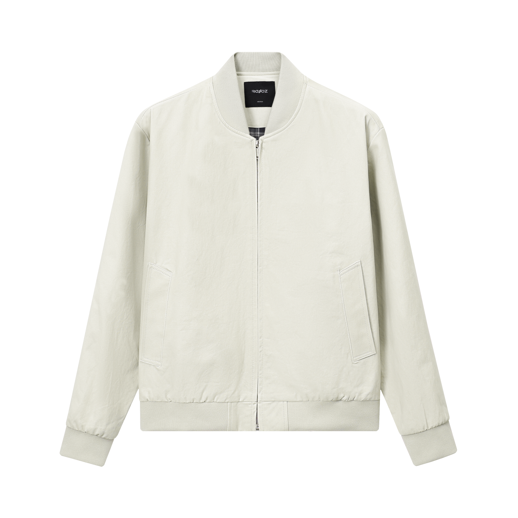  Áo khoác bomber kaki basic - 035 