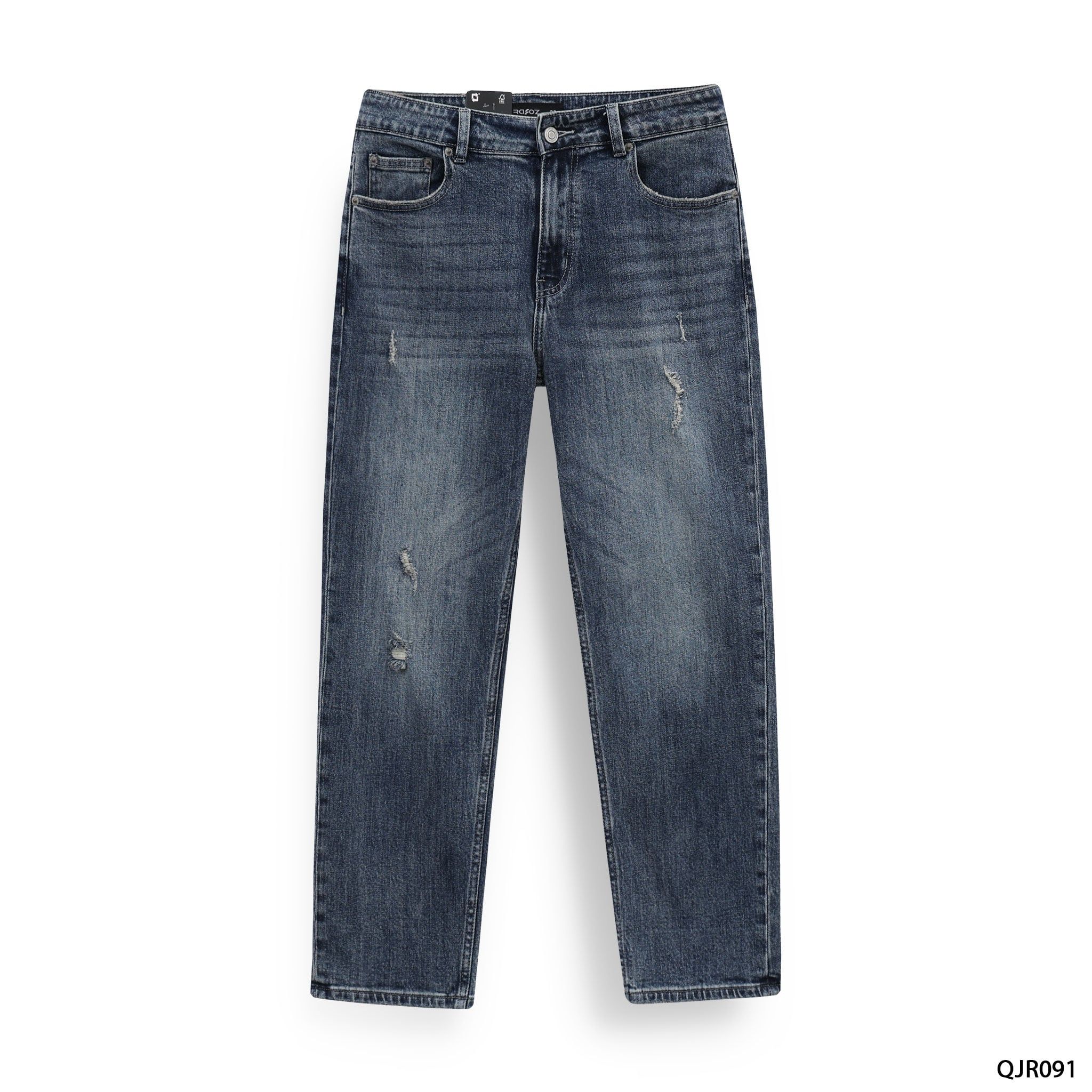  Quần jean Relaxed Blue Ripped - 093 
