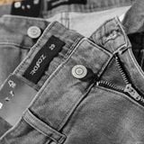  Quần Jean RAFOZ Slimfit Grey Wash - 065 