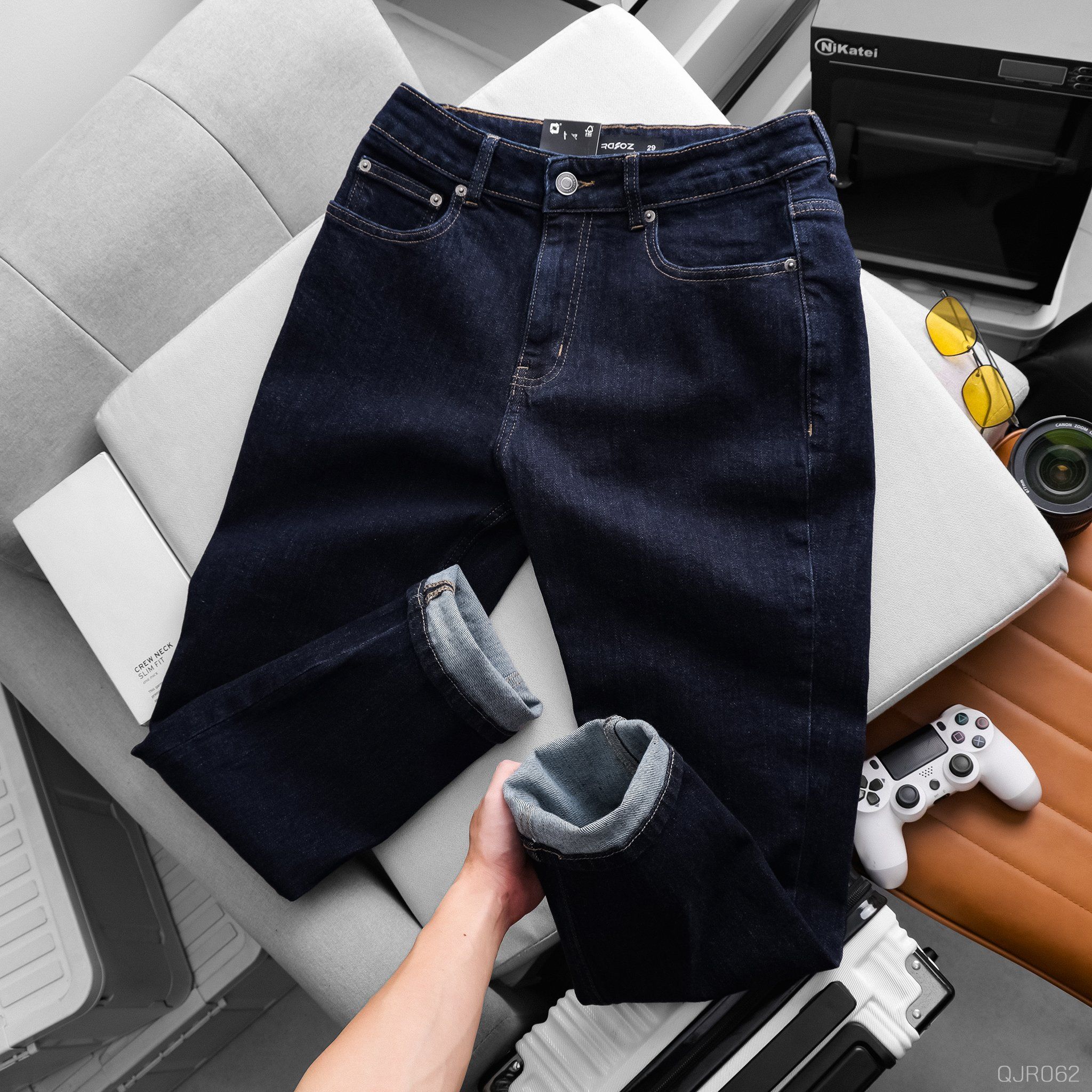  Quần jean RAFOZ Straight Fit Indigo - 062 