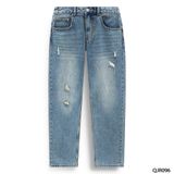  Quần jean dark blue ripped - 096 