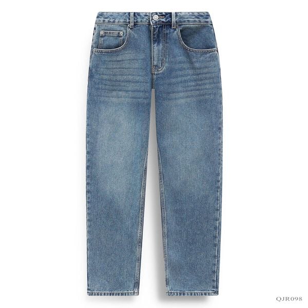  Quần jean Relaxed basic blue wash - 098 