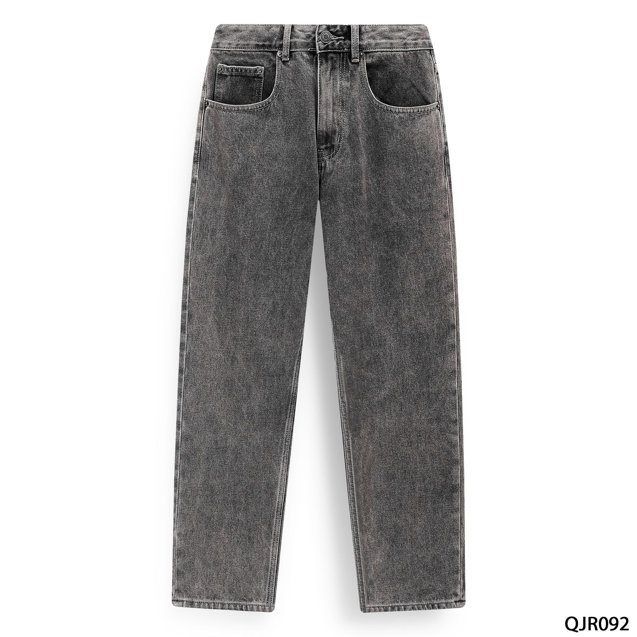  Quần jean relaxed grey wash - 092 