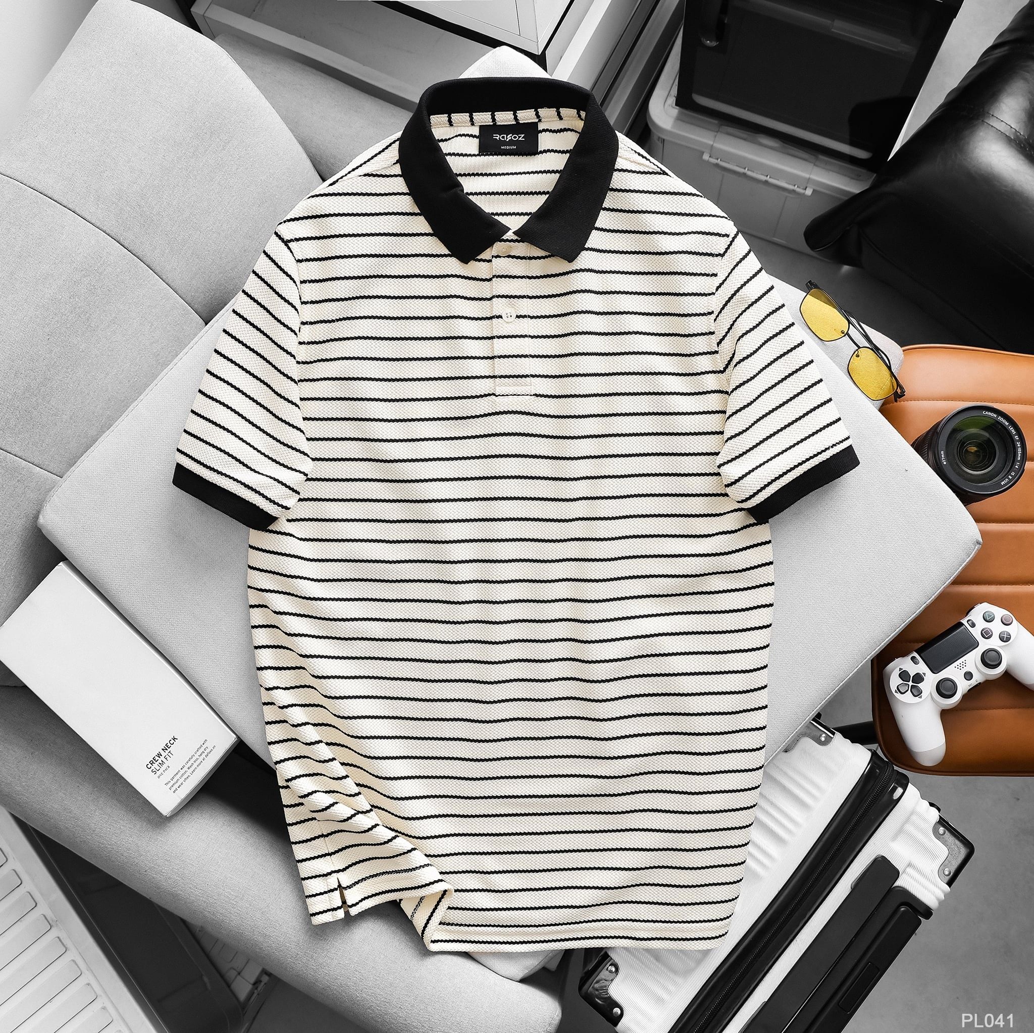  Áo polo RAFOZ Striped - 036 