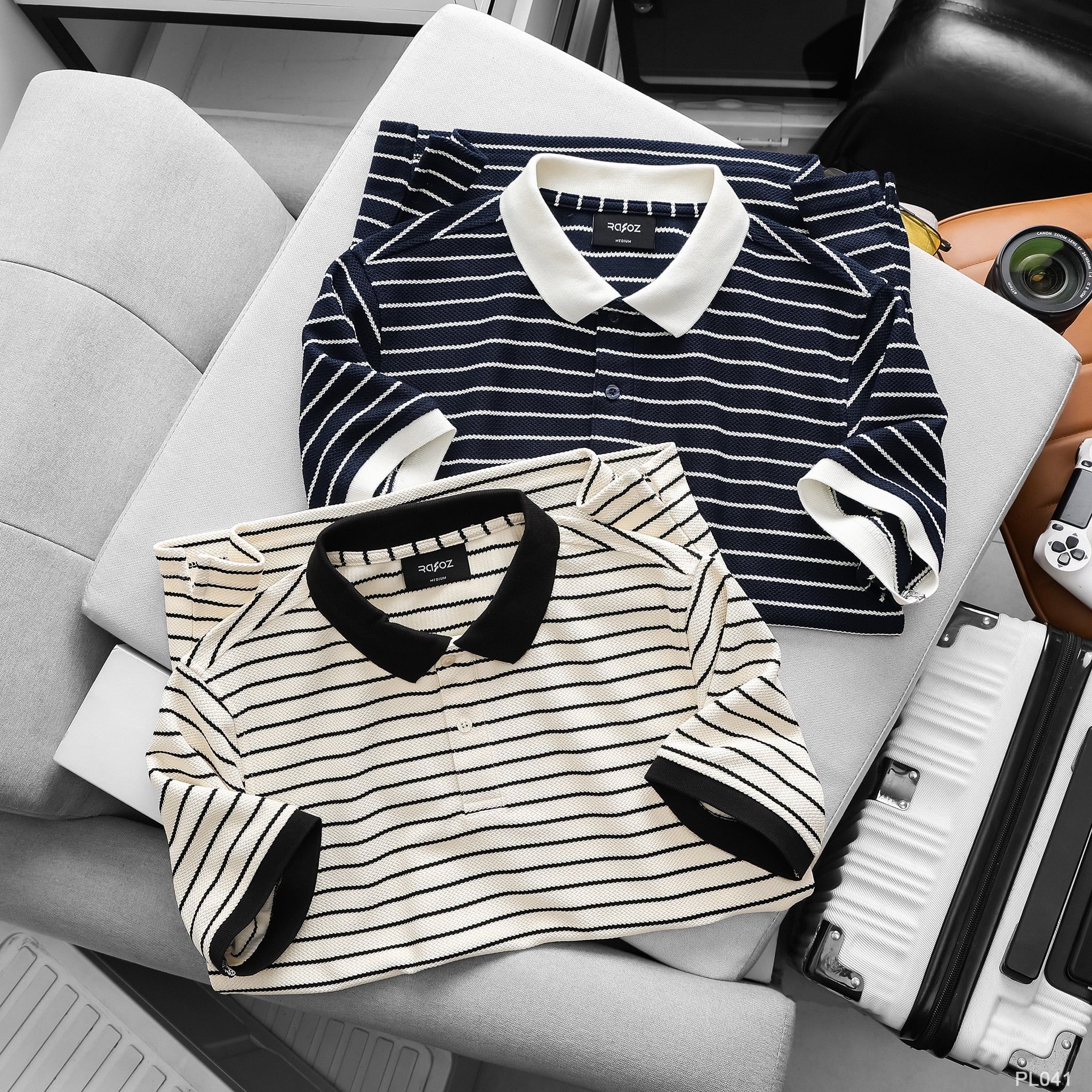  Áo polo RAFOZ Striped - 036 