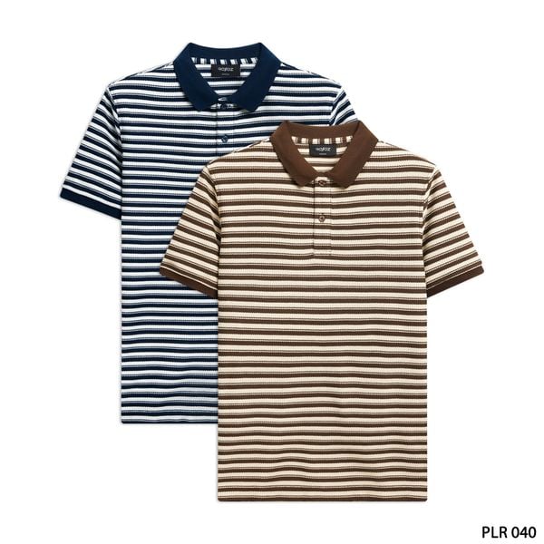  Áo polo RAFOZ Slimfit Striped - 040 