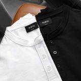  Áo thun henley RAFOZ Basic - 067 