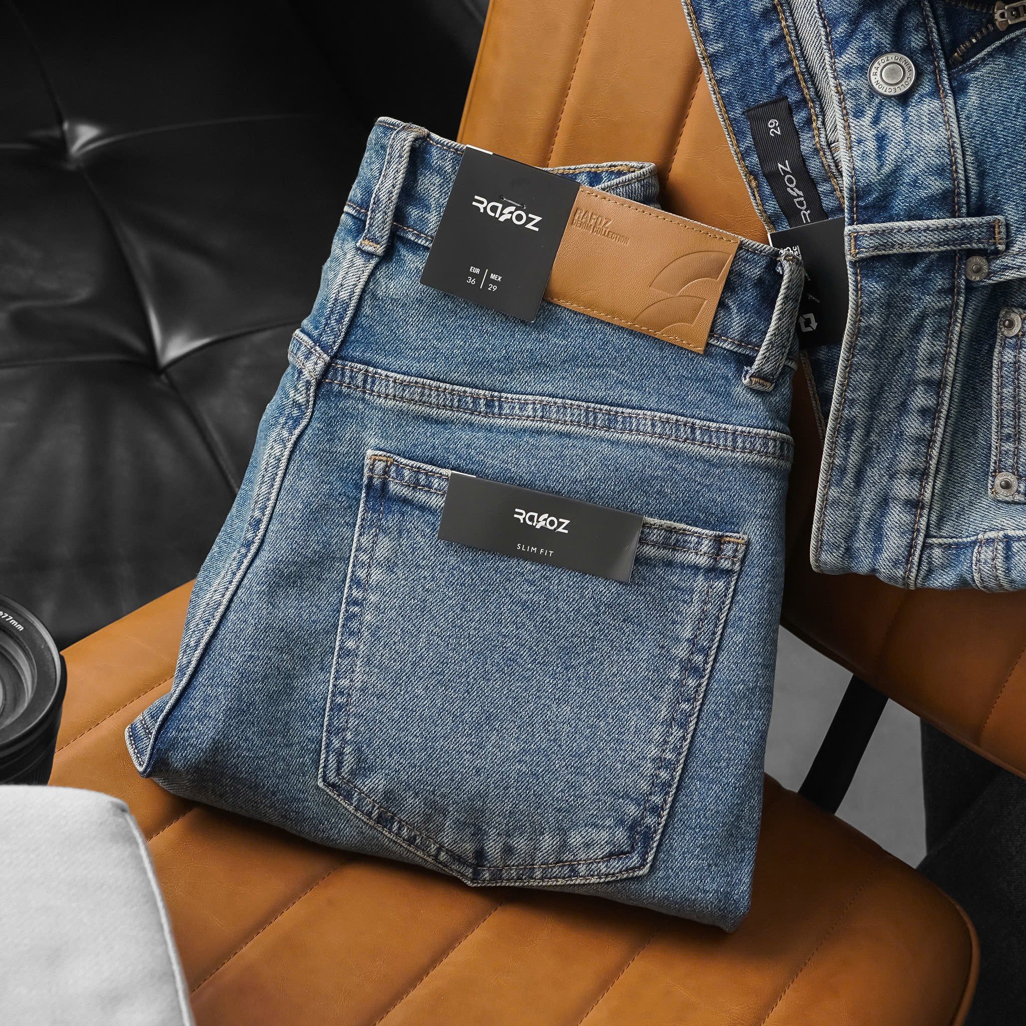  Quần jean Slim-fit Blue Wash Basic - 088 