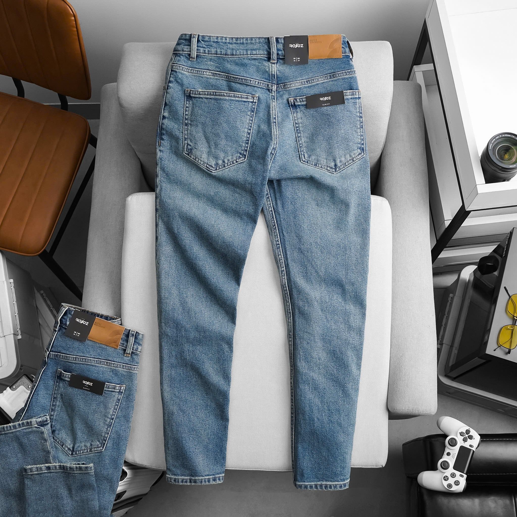  Quần jean Slim-fit Blue Wash Basic - 088 