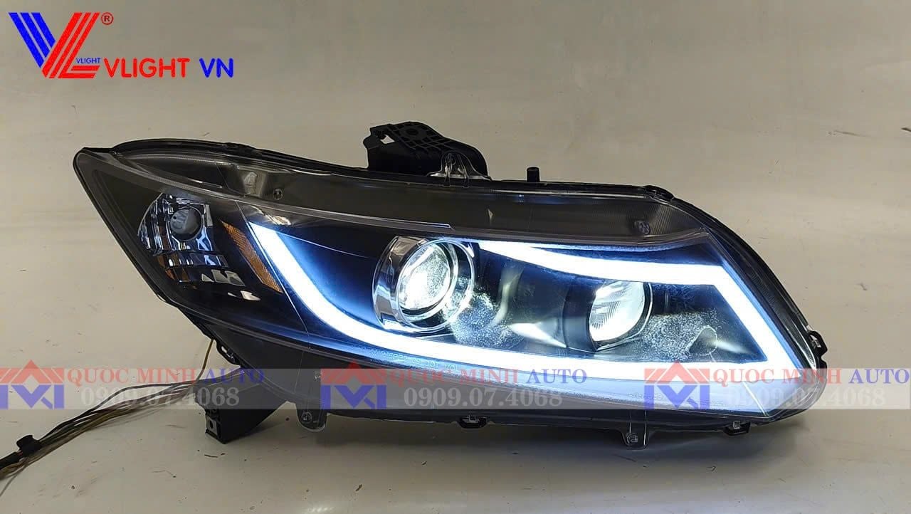  Đèn pha cho Honda Civic 2012-2014 (1 bộ 2 cái gắn cho 1 xe) 