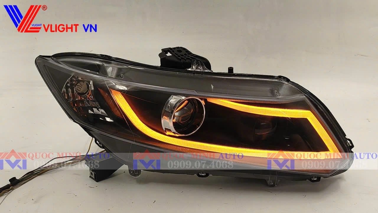  Đèn pha cho Honda Civic 2012-2014 (1 bộ 2 cái gắn cho 1 xe) 