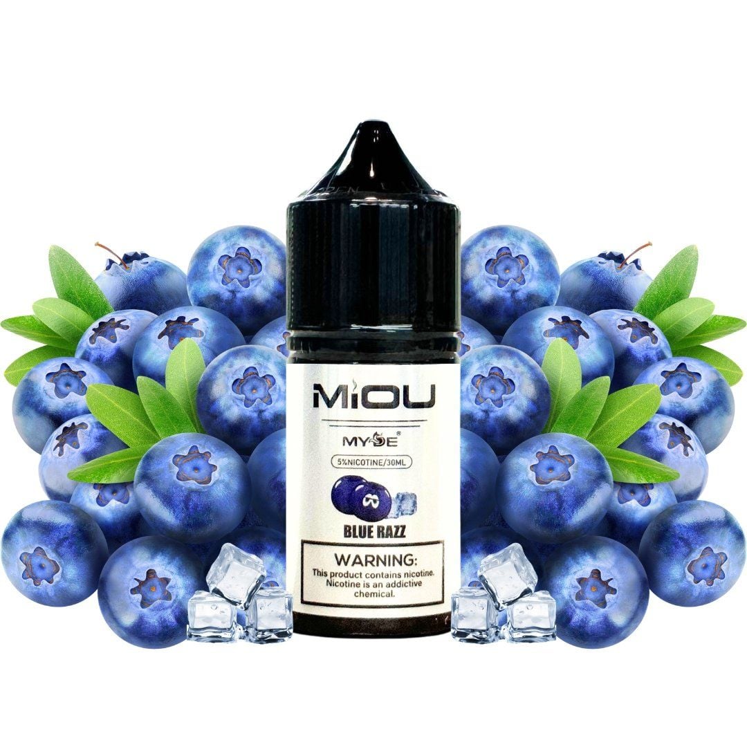  Miou Việt Quất Lạnh (Bluerazz Ice) 30ml Saltnic 