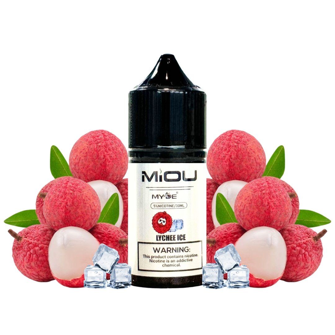  Miou Vải Lạnh (Lychee Ice) 30ml Saltnic 