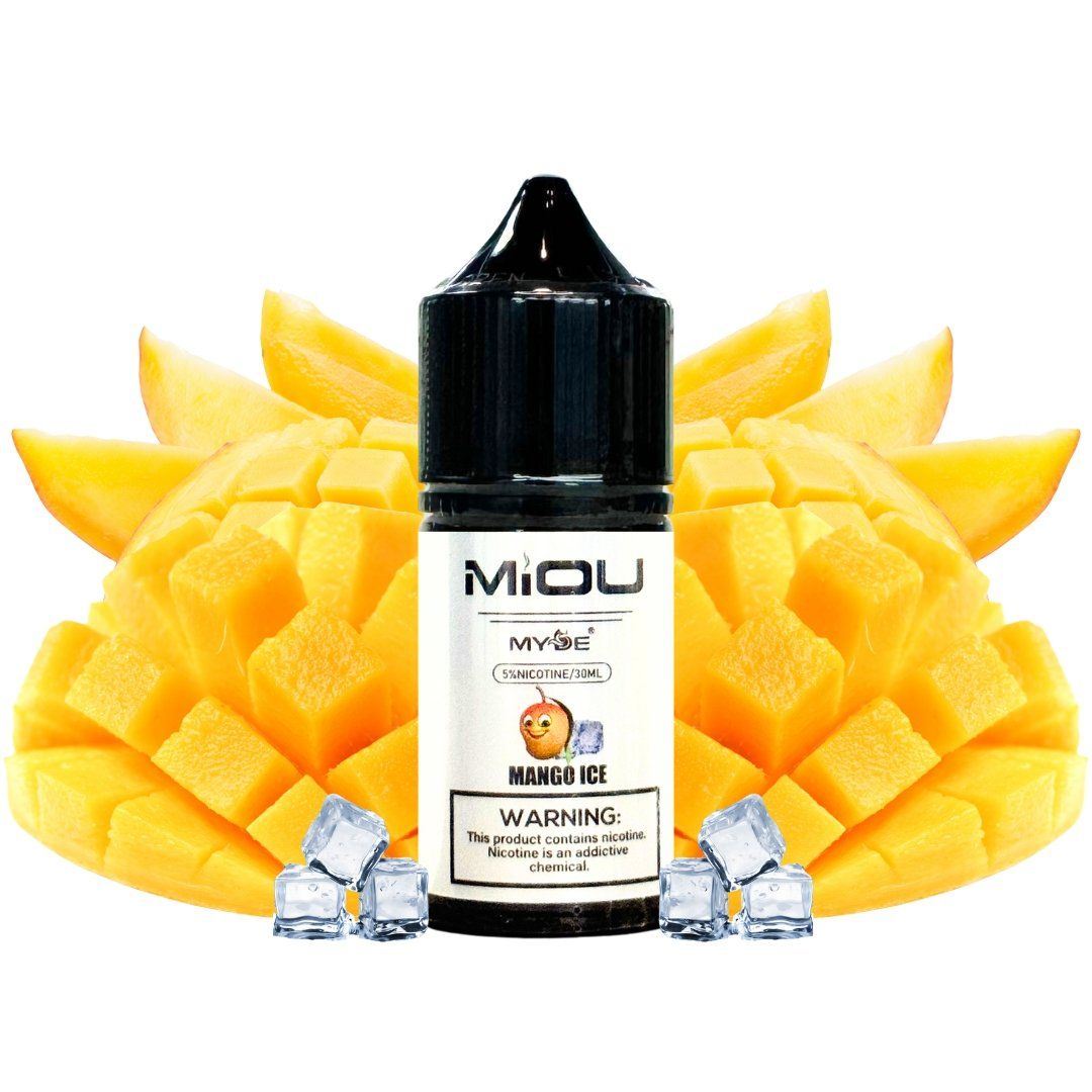  Miou Xoài Lạnh (Mango Ice) 30ml Saltnic 