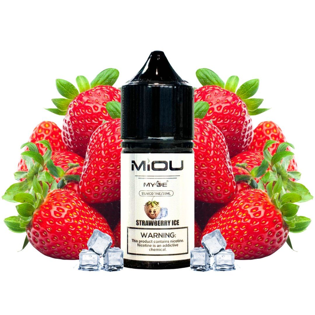  Miou Dâu Lạnh (Strawberry Ice) 30ml Saltnic 