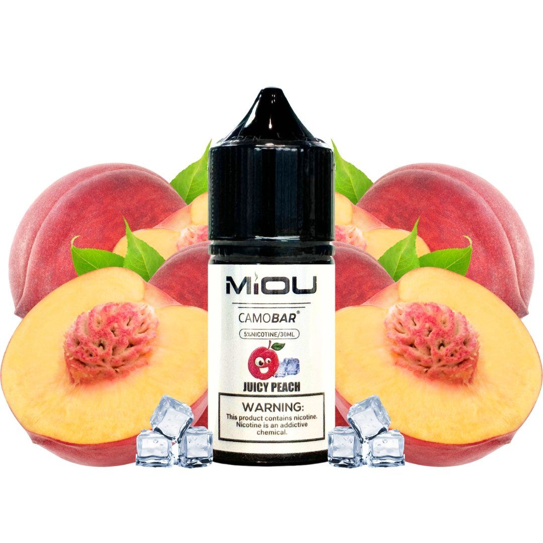  Miou Đào Lạnh (Peach Ice) 30ml Saltnic 