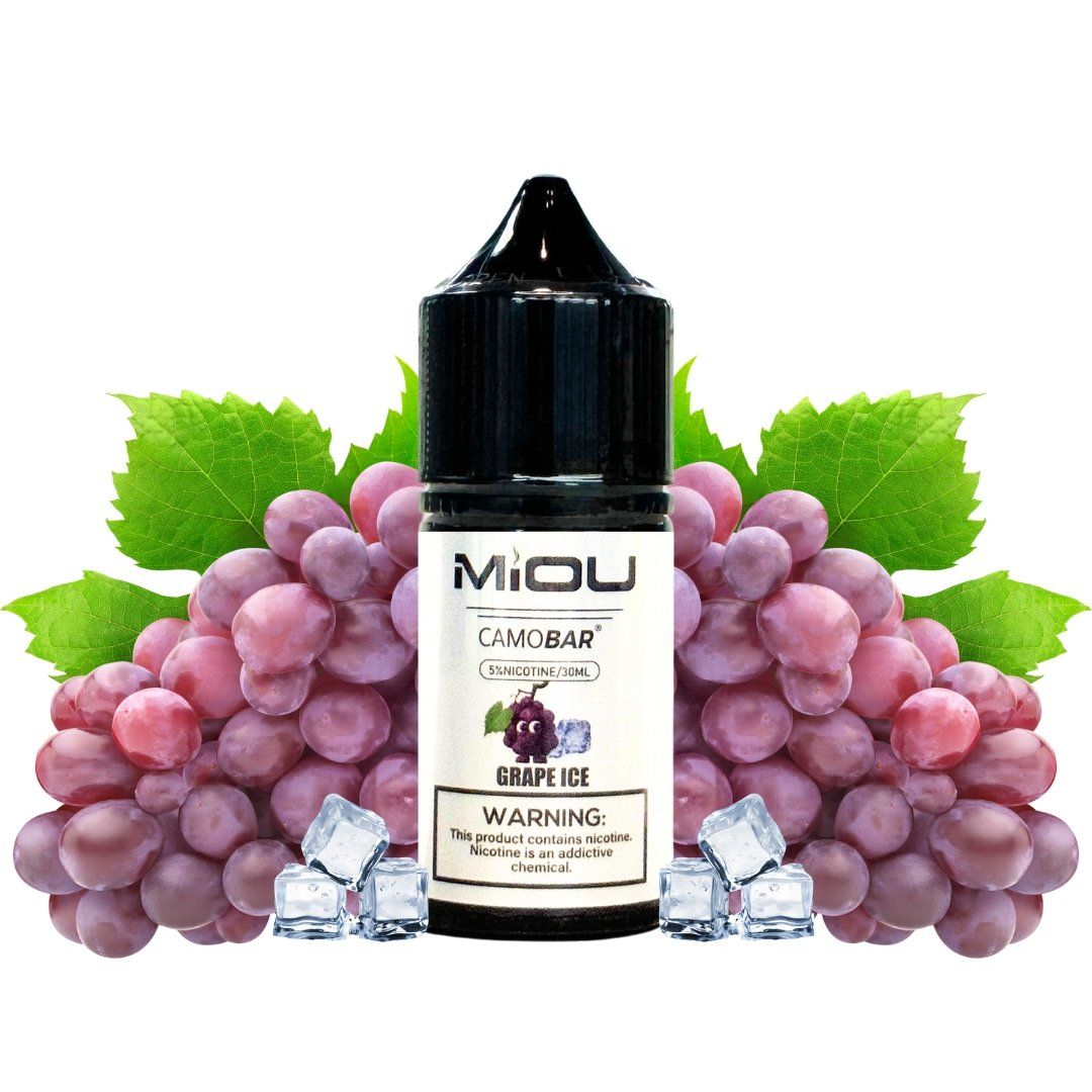  Miou Nho Lạnh (Grape Ice) 30ml Saltnic 