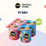  Sữa chua thanh trùng trẻ em với dâu tây Fruttis Kid 