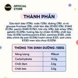  Sữa chua thanh trùng trẻ em với đào Fruttis Kid 