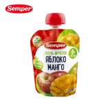  Trái cây nghiền Semper vi táo xoài 90g dành cho bé từ 6M 