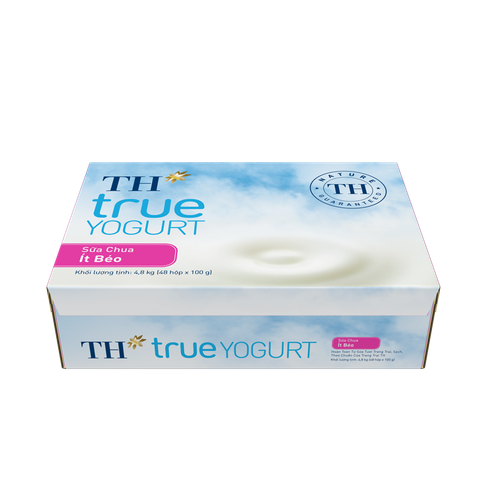 Sữa Chua Ít Béo TH true YOGURT 100gx48 hộp 