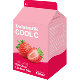  Thức Uống Sữa Chua Lên Men Dâu Dalatmilk Cool C 450 ml 