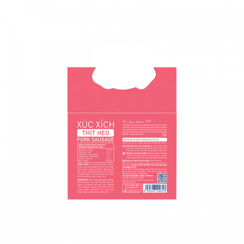  Hộp Xúc Xích Thịt Heo TH true FOOD 420 g 