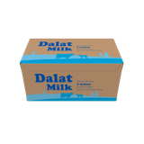  Thùng sữa Tươi Tiệt Trùng Ít Đường Dalatmilk 220ml 