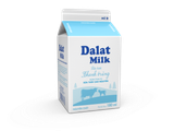  Sữa Tươi Thanh Trùng Nguyên Chất Dalat Milk 180ml 