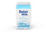  Sữa Tươi Thanh Trùng Nguyên Chất Dalat Milk 450ml 