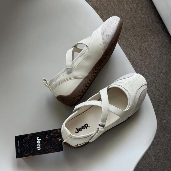 Giày Jeep Mary Jane Toe Ballet 