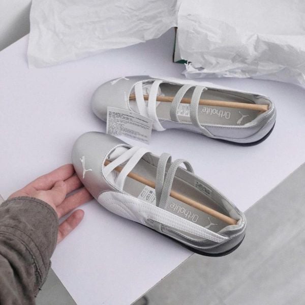 Giày Puma Speedcat Ballet Metallic Silver 401581-01