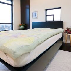 TOPPER LÓT NỆM MODAL LÁ XANH