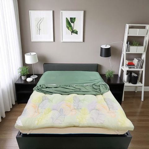 TOPPER LÓT NỆM MODAL LÁ XANH