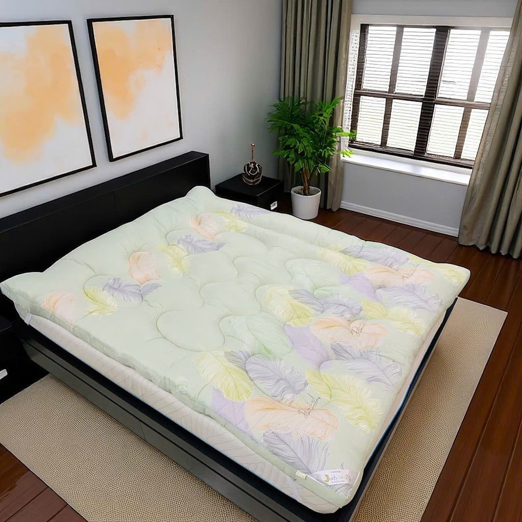 TOPPER LÓT NỆM MODAL LÁ XANH