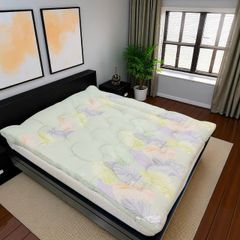 TOPPER LÓT NỆM MODAL LÁ XANH