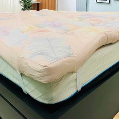 TOPPER LÓT NỆM MODAL LÁ HỒNG