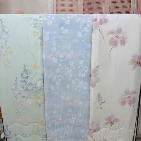 Ga giường vải LỤA LẠNH - HỌA TIẾT