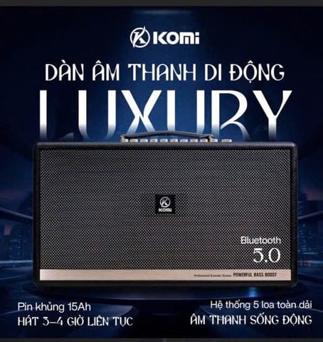  Loa Di Động KOMI - LUXURY 