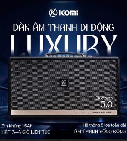  Loa Di Động KOMI - LUXURY 