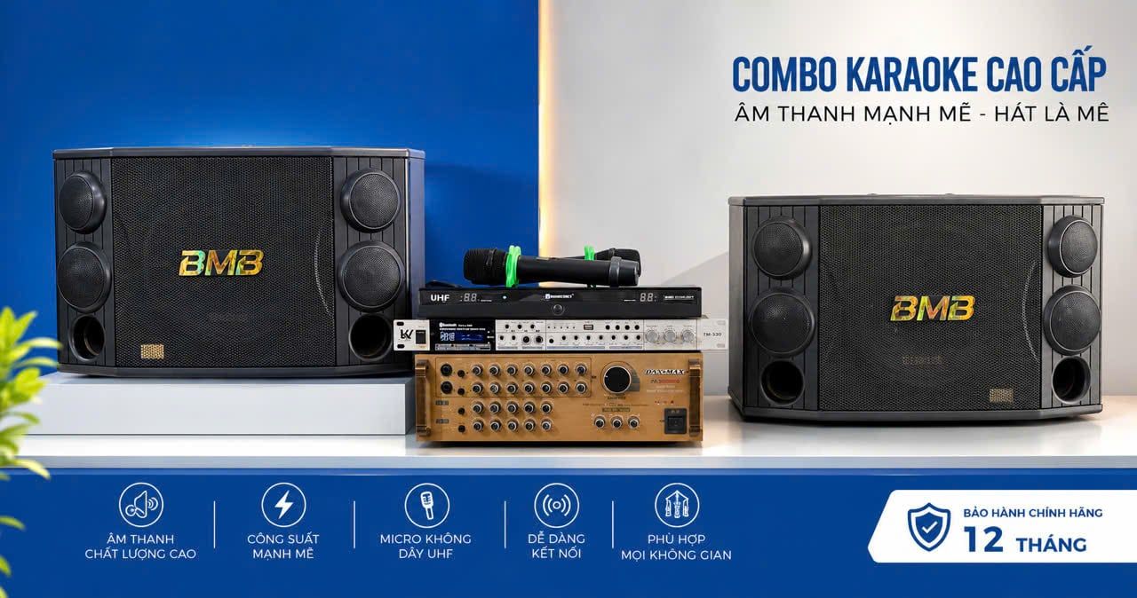  🎤 COMBO KARAOKE HÀNG BÃI – CHỈ 8.500.000Đ 🎤 