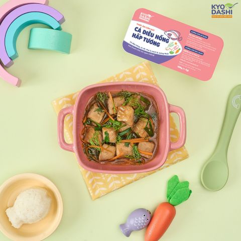  Cá diêu hồng hấp tương 