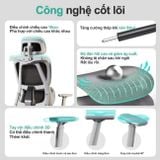  Ghế Công Thái Học Lưới TIDO919 Cao Cấp 