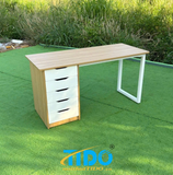  Bàn Làm Việc Hốc Tủ Ngăn Kéo Dưới Bàn 