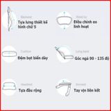  Ghế Công Thái Học, Ghế Chơi Game Lưới Cao Cấp 