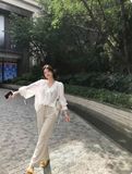  Quần LINEN CALVIN KLEIN 0625 G13T2 